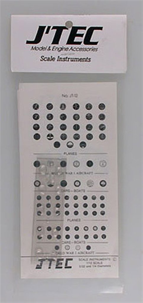 Scale Instrument Kit 1/12 Scale