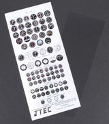 JTEC Colour Scale Instrument Kit 1/7 Scale