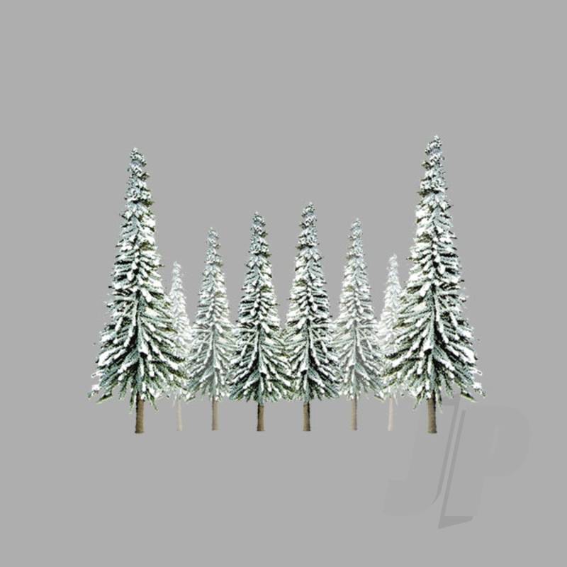 JTT 92008 Scenic-Snow Pine 6 Inch to 10 Inch O-Scale (12 per pack)