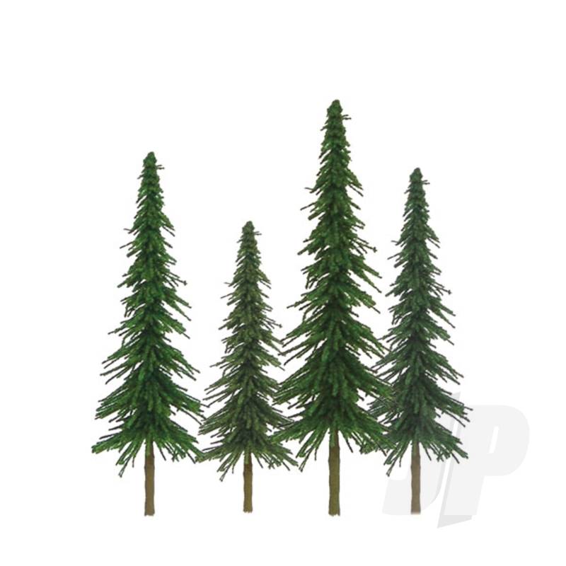 JTT 92025 Econo-Spruce 1 Inch to 2 Inch Z-Scale (55 per pack)