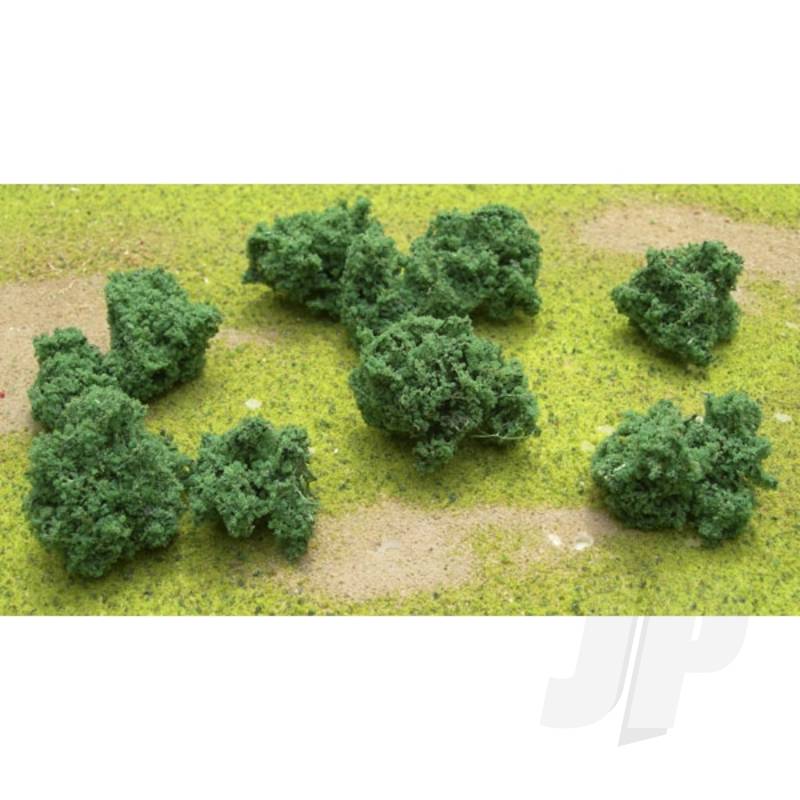 JTT 95062 Foliage Clumps Bushes 1/2 Inch to 1 Inch (55 per pack)