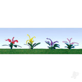 JTT 95550 Petunias Assorted 3/8 Inch HO-Scale (30 per pack)