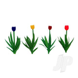 JTT 95554 Tulips 1/2 Inch HO-scale (36 per pack)