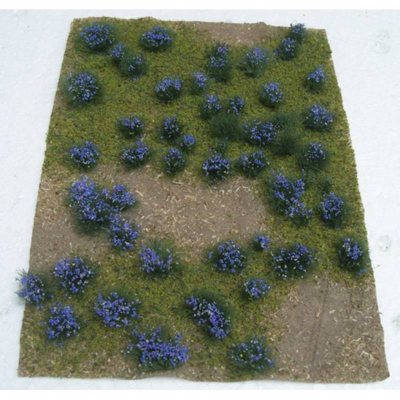 JTT 95606 Flowering Meadow Purple 5 Inch x 7 Inch Sheet