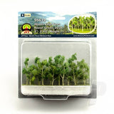 JTT 95619 Woods Edge Trees Pastel Green N-Scale (20 per pack)