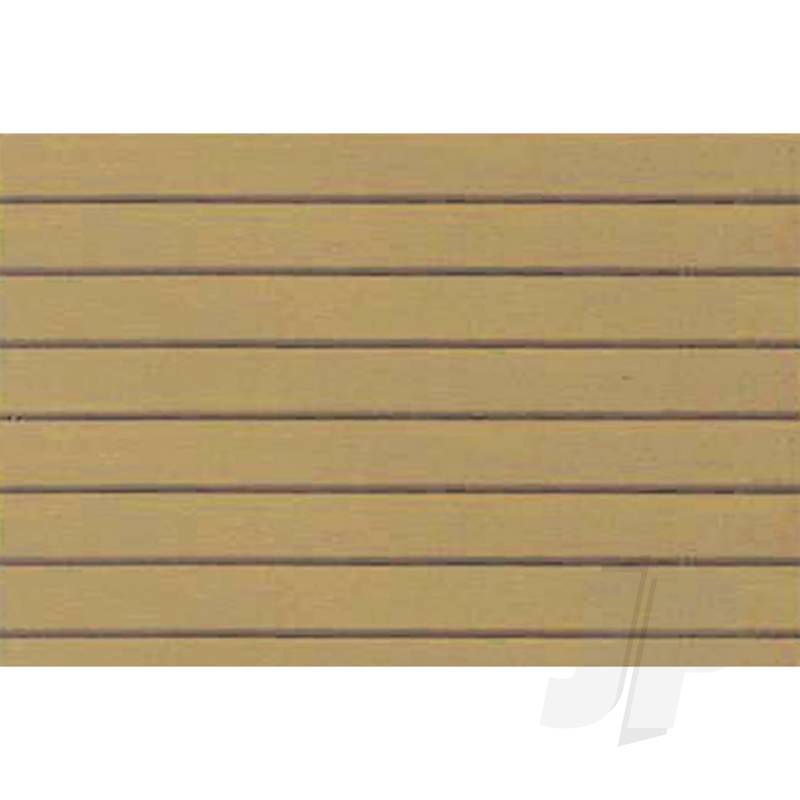 JTT 97413 Clapboard Siding 1/100 HO-Scale (2 per pack)