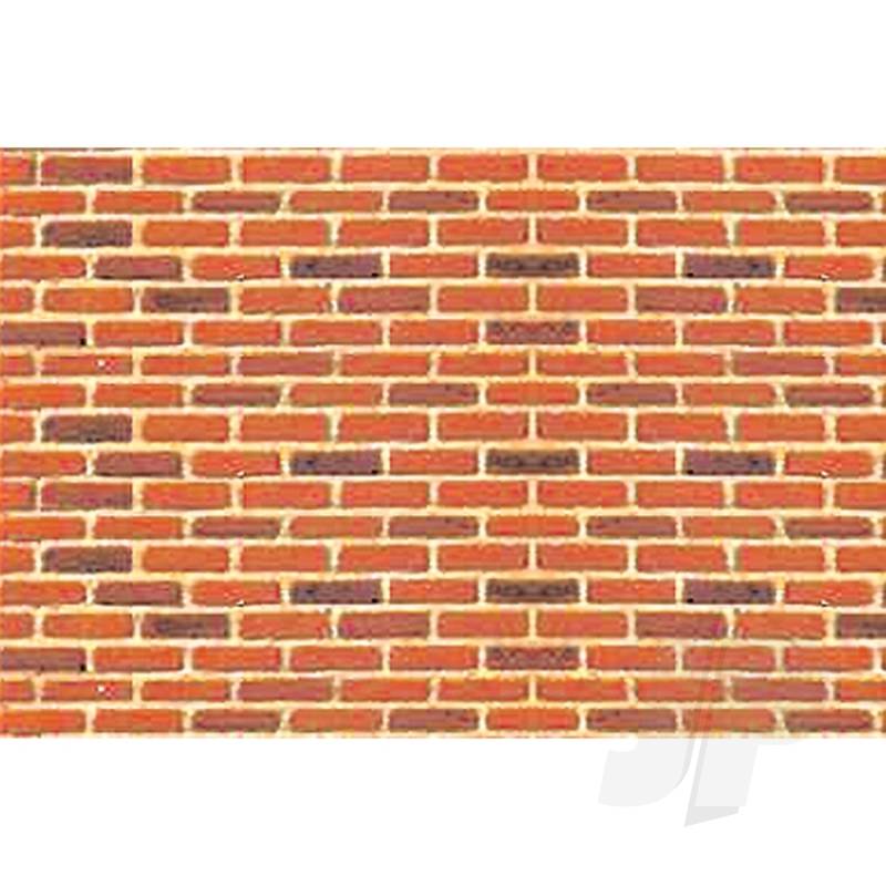 JTT 97423 Brick O-Scale 1/48 (2 per pack)