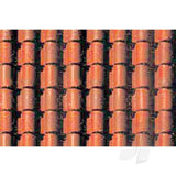 JTT 97435 Spanish Tile 1/48 O-Scale (2 per pack)