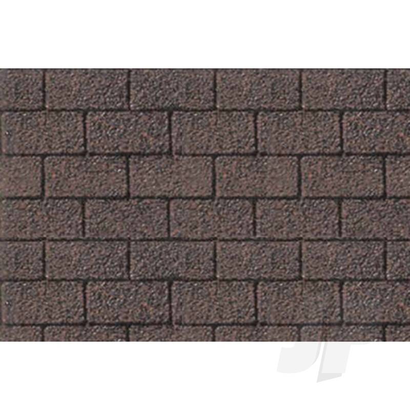 JTT 97440 Asphalt Shingle 1/100 HO-Scale (2 per pack)