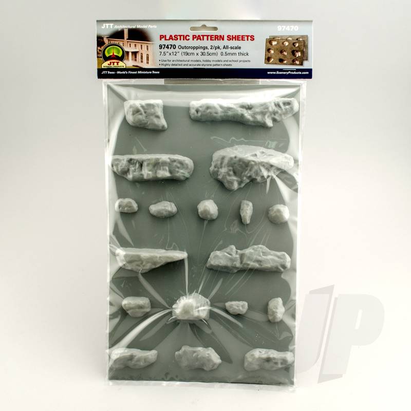 JTT 97470 Outcroppings All-Scale (2 per pack)