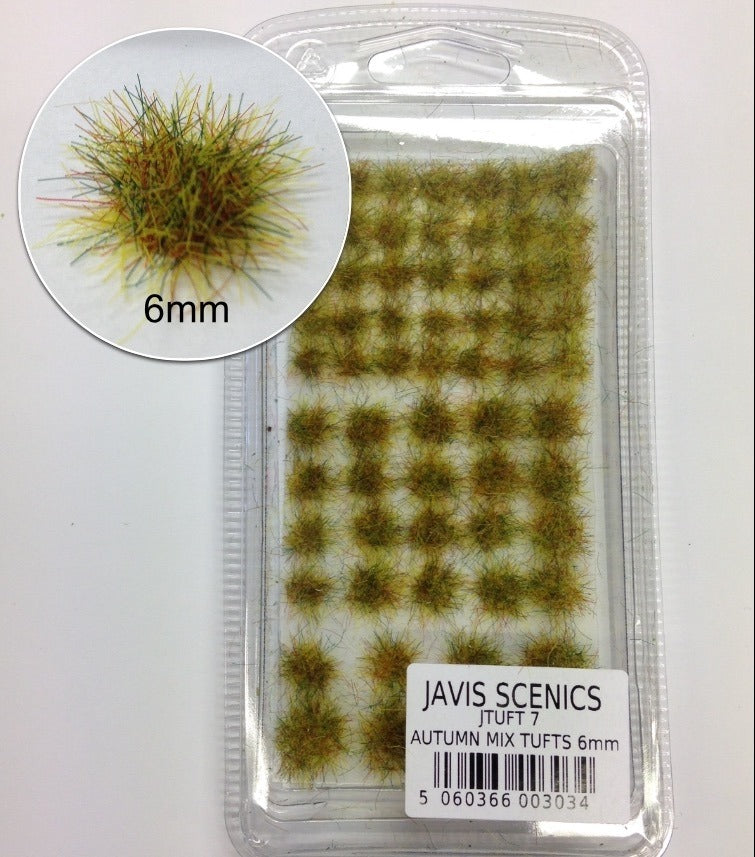 Javis JTUFT7 Static Grass Autumn Mix Tufts 6mm