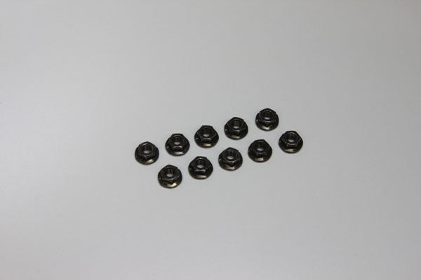 Kyosho FLANGED NUTS M3X3.7 (10)