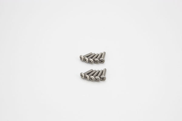 Kyosho BIND HEAD 3X12MM TITANIUM SCREWS (F/METAL) (10)