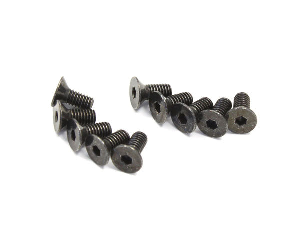 Kyosho HEX FLAT-HEAD SCREWS 2.6X6MM (10)