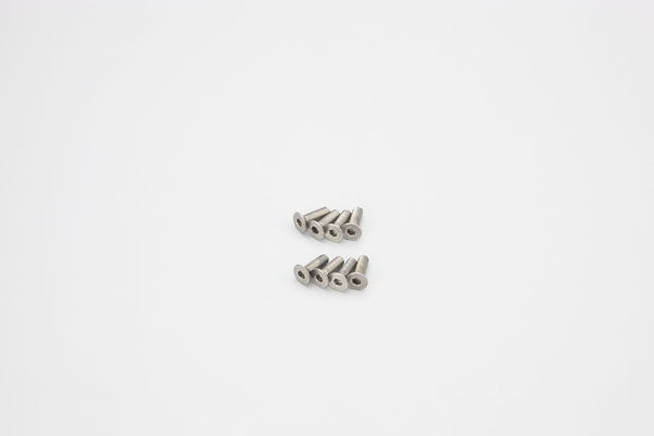 Kyosho TITAN HEX FLAT HEAD SCREWS 3X10MM (8)