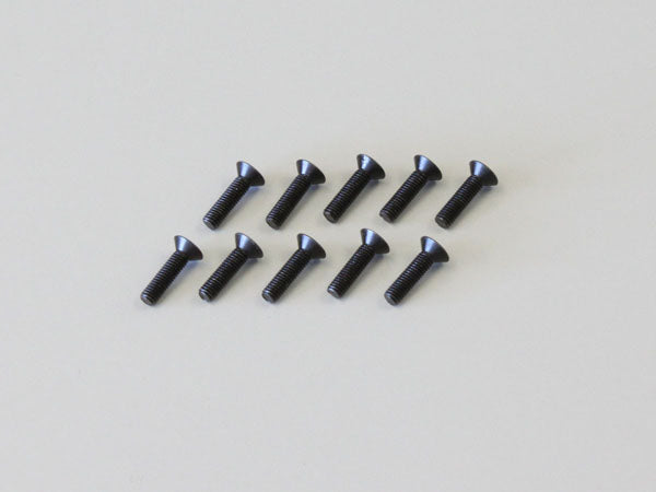 Kyosho HEX FLAT-HEAD SCREWS 3X12MM (10)