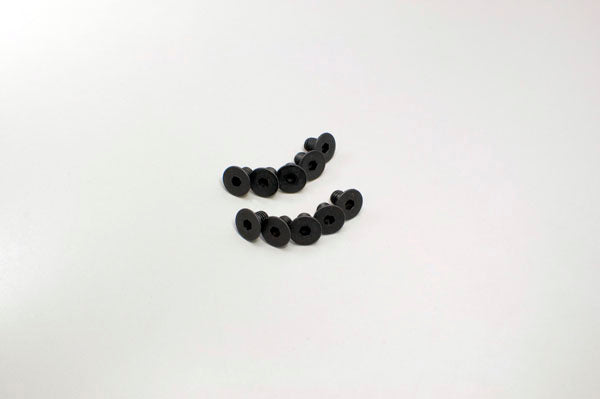 Kyosho HEX FLAT-HEAD SCREWS 4X6MM (10)