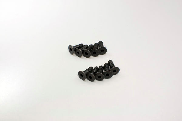 Kyosho HEX FLAT-HEAD SCREWS 4X12MM (10)