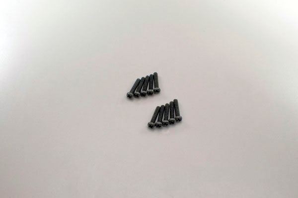 Kyosho ROUND HEAD 2X10MM METALLIC SCREWS (10)