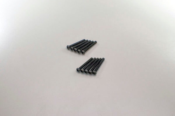 Kyosho ROUND HEAD 2X15MM METALLIC SCREWS (10)