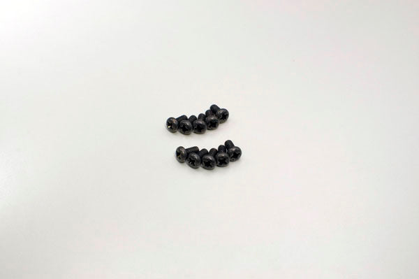 Kyosho ROUND HEAD 3X6MM METALLIC SCREWS (10)