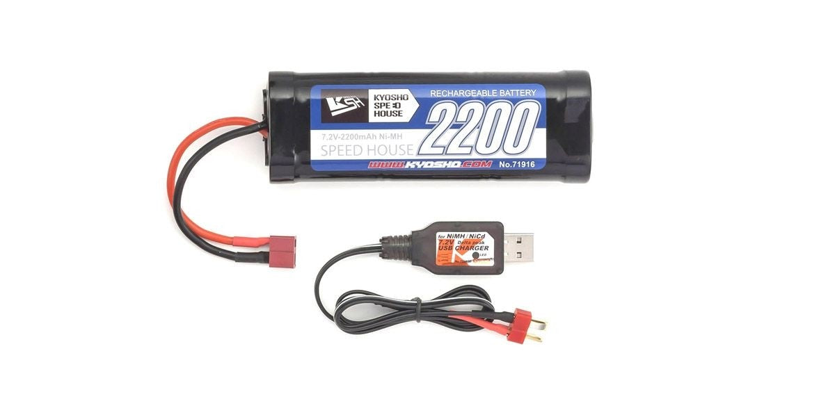 Kyosho Trail King 1:12 Readyset EP Belt Vehicle (KT431S) - T2 Blue