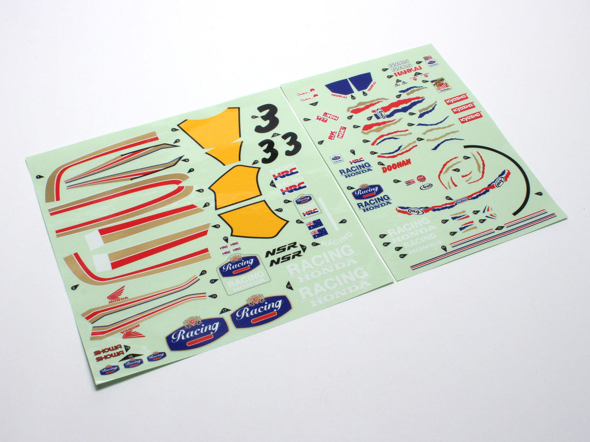 Kyosho DECAL SHEET HONDA NSR DOOHAN