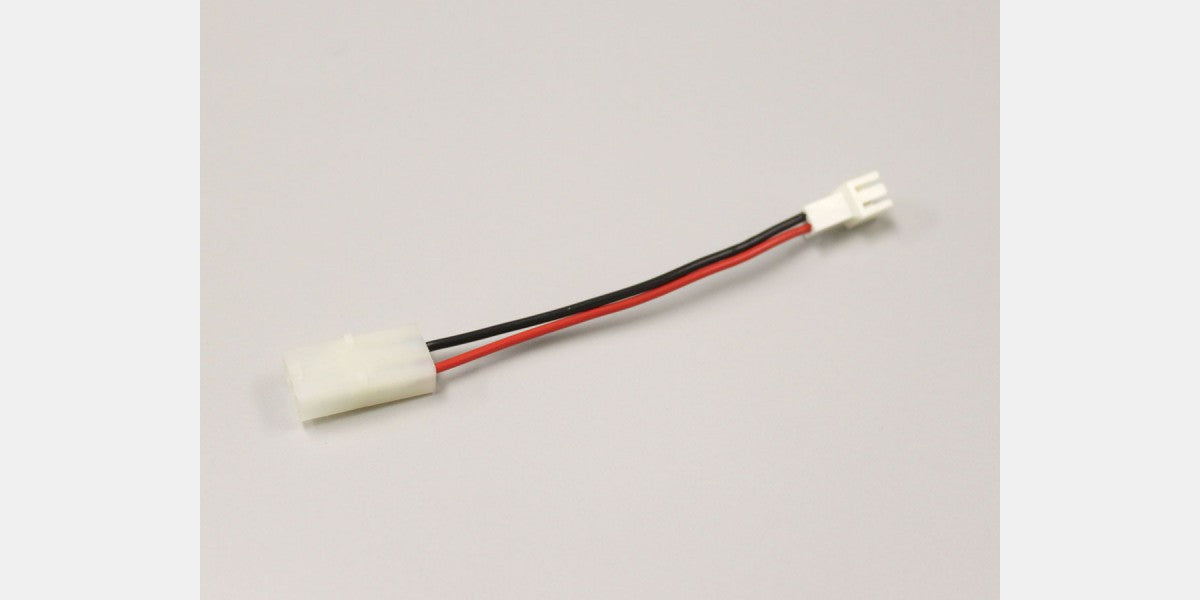 Kyosho ADAPTER MICRO PLUG - TAMIYA MALE (1) 14AWG-3cm