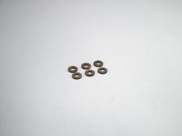 Kyosho ALUMINIUM COLLAR 3X7X1MM (6) - GUN METAL