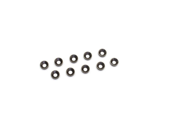 Kyosho 3MM FLAT HEAD WASHER GUN METAL (10)