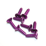 T3 AL Alloy Flush Tapping Screw M3x10 (Purple)