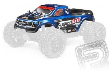 Maverick Strada MT Body shell painted blue (Strada MT)