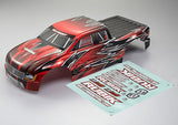 KILLERBODY RUBIK MT 1/10 FINIS HED BODY KNIGHT-RED PATTERN