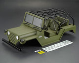 KILLERBODY WARRIOR 1/10 CRAWLE R FINISHED MATTE GREEN BODY