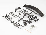 KILLERBODY 1/10 TC BASIC PLAST IC PARTS (CARBON FIBER FINISH)