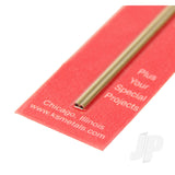 1/16x12in Round Brass Tube .006in Wall (2pcs)