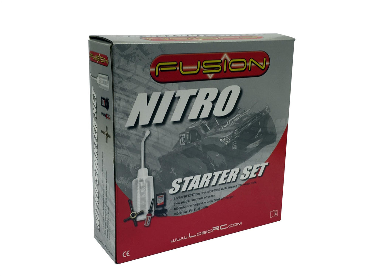 Nitro Starter Set - Fuel BottleGlowstart UK Chg + Spanner