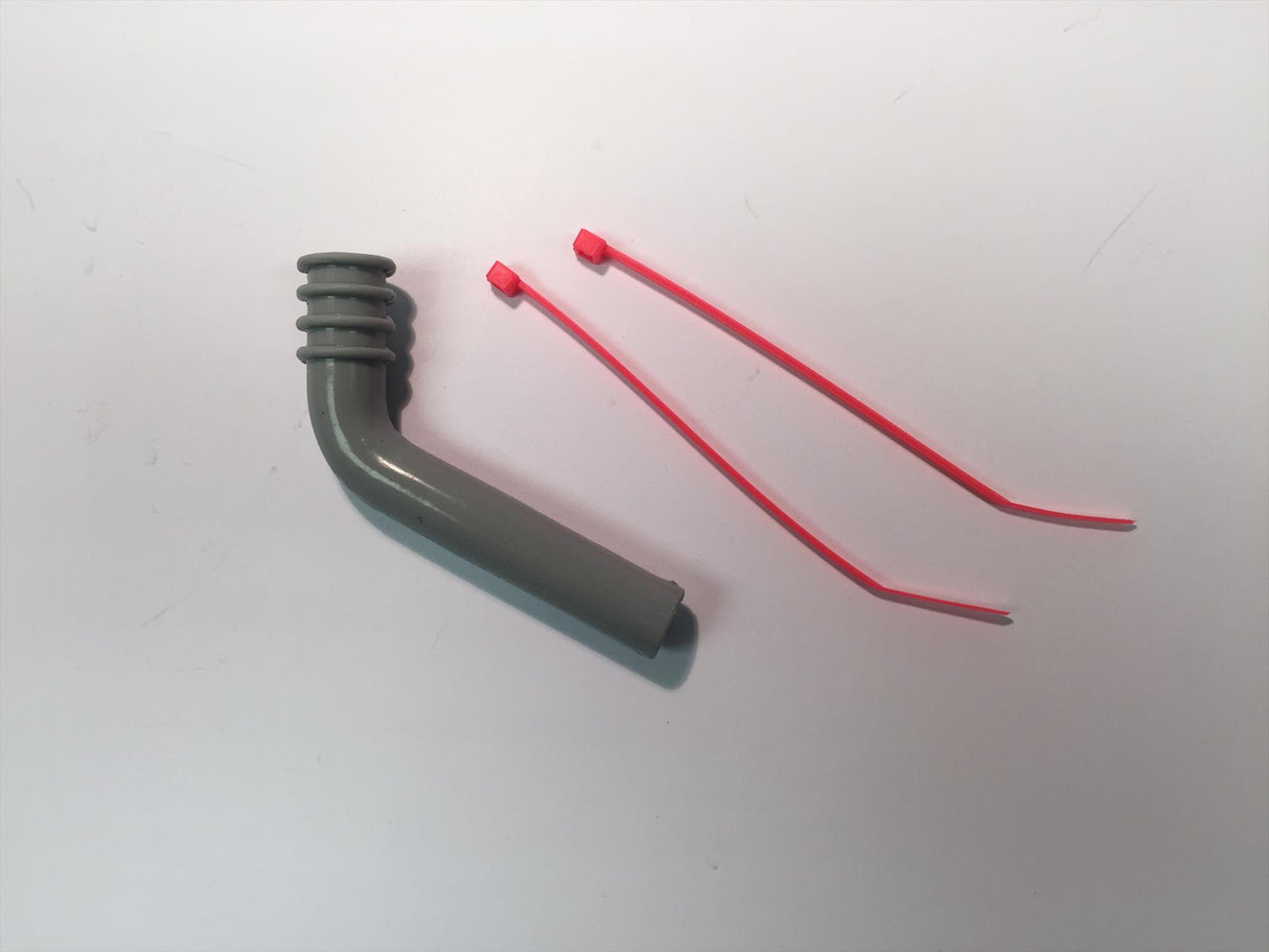 Silicone Exhaust Stub (35-90) 45 Degree