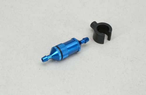 Fuel Filter (Med) w/Mount - Blue