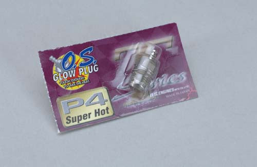 O.S. Glow plug Type P4 (Super Hot) OSMG2697