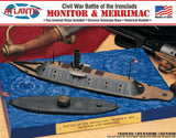 Atlantis Monitor and Merrimac Battle of Ironclads AMCL77257