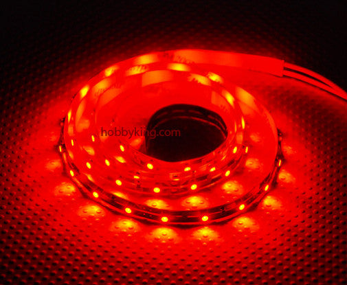 Turnigy High Density R/C LED Flexible Strip-Red (1mtr)