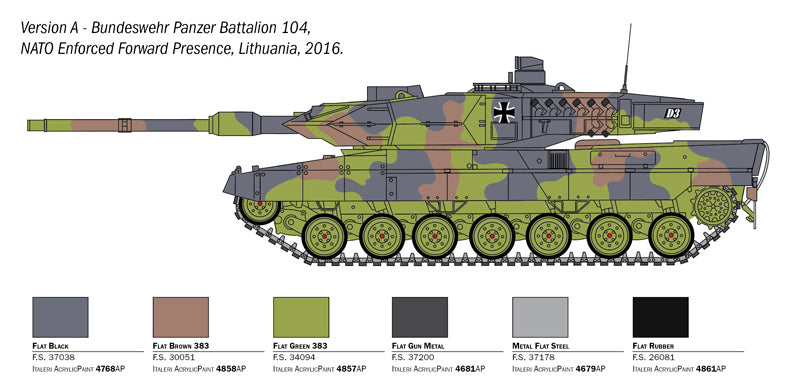 Italeri 1/35 LEOPARD 2A6 IT6567