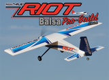 Max Thrust Pro-Built Balsa Riot Blue