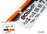 Covering Film Pack 1m S Bobber - 2m Orange/Black/0.5m White