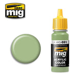 Ammo Mig Jimenez Acrylic 17ml Paint LIGHT GREEN KHV-553M