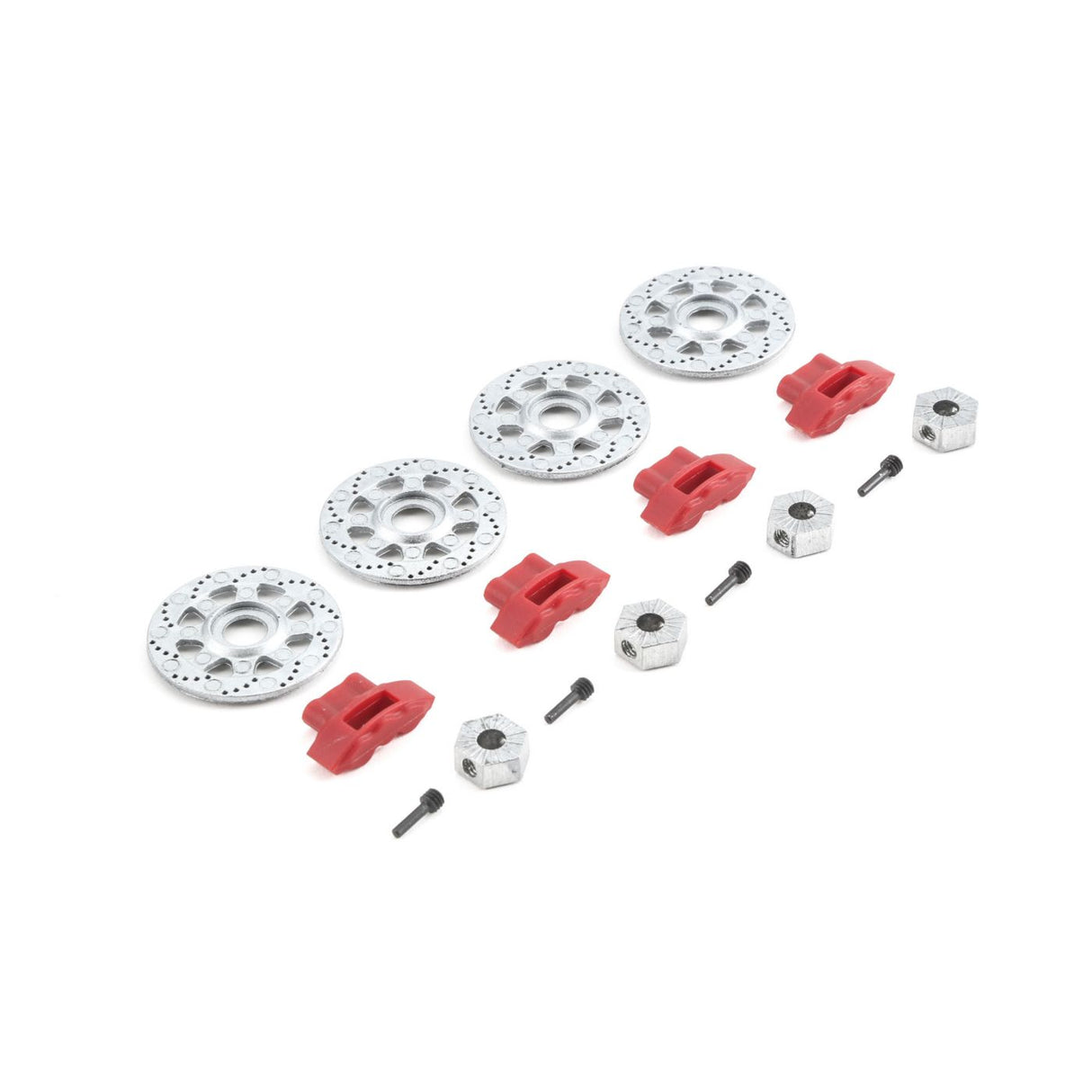 Hex Rotor Caliper & Pin Set (4): Baja Rey