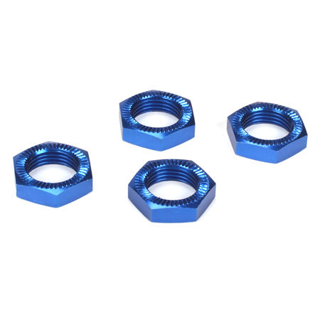 5ive-T/Mini WRC Blue Anodised Wheel Nuts (4)