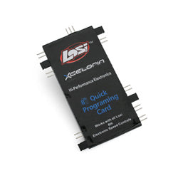 LOSI 8 QUICK PROGRAMMING CARD: 1/8 ESC (BOX 78)
