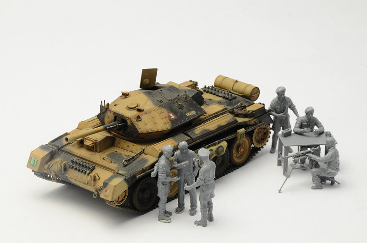 Italeri 1/35 Crusader Mk. III with British Crew El Alamein Edition 6592